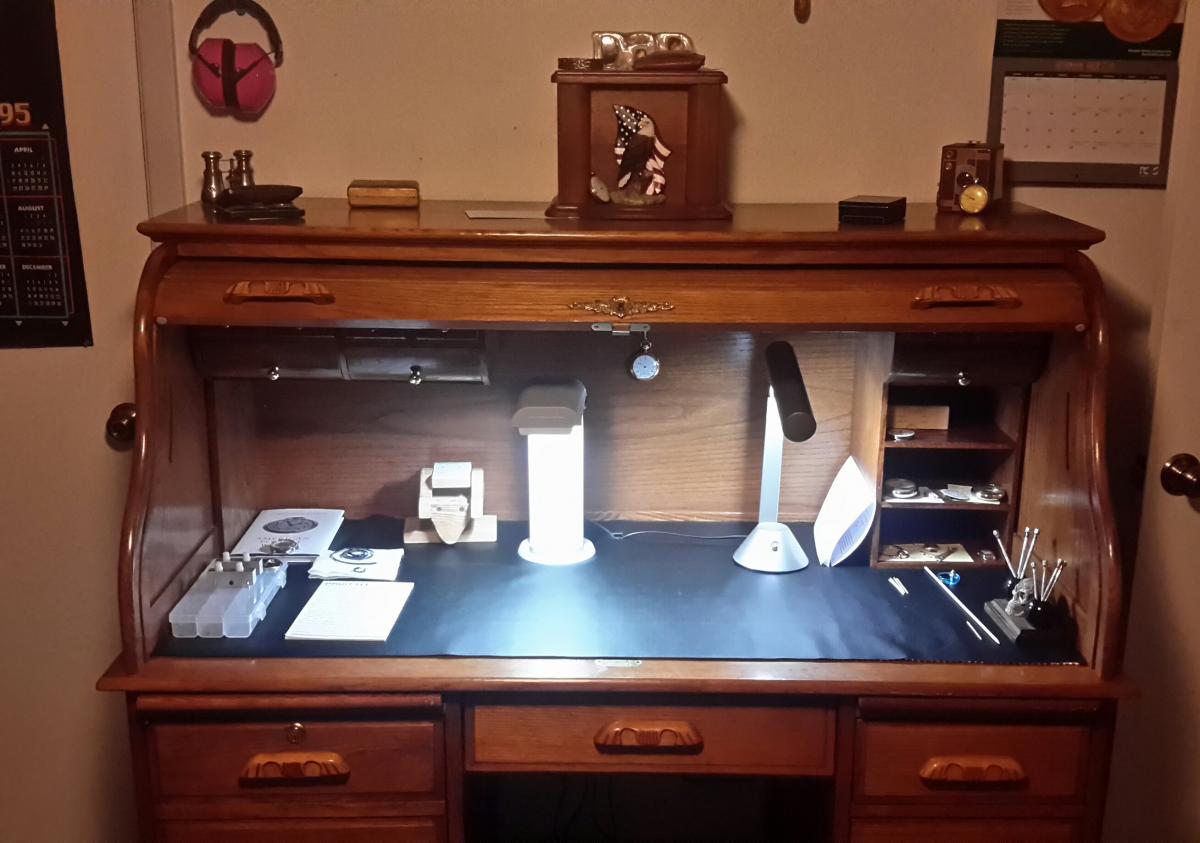 Awesome Watchmakers Desk From Ikea Stuff! - Tools & Equipment