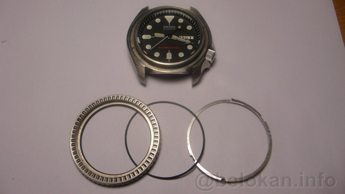 Seiko 7002 bezel insert discount