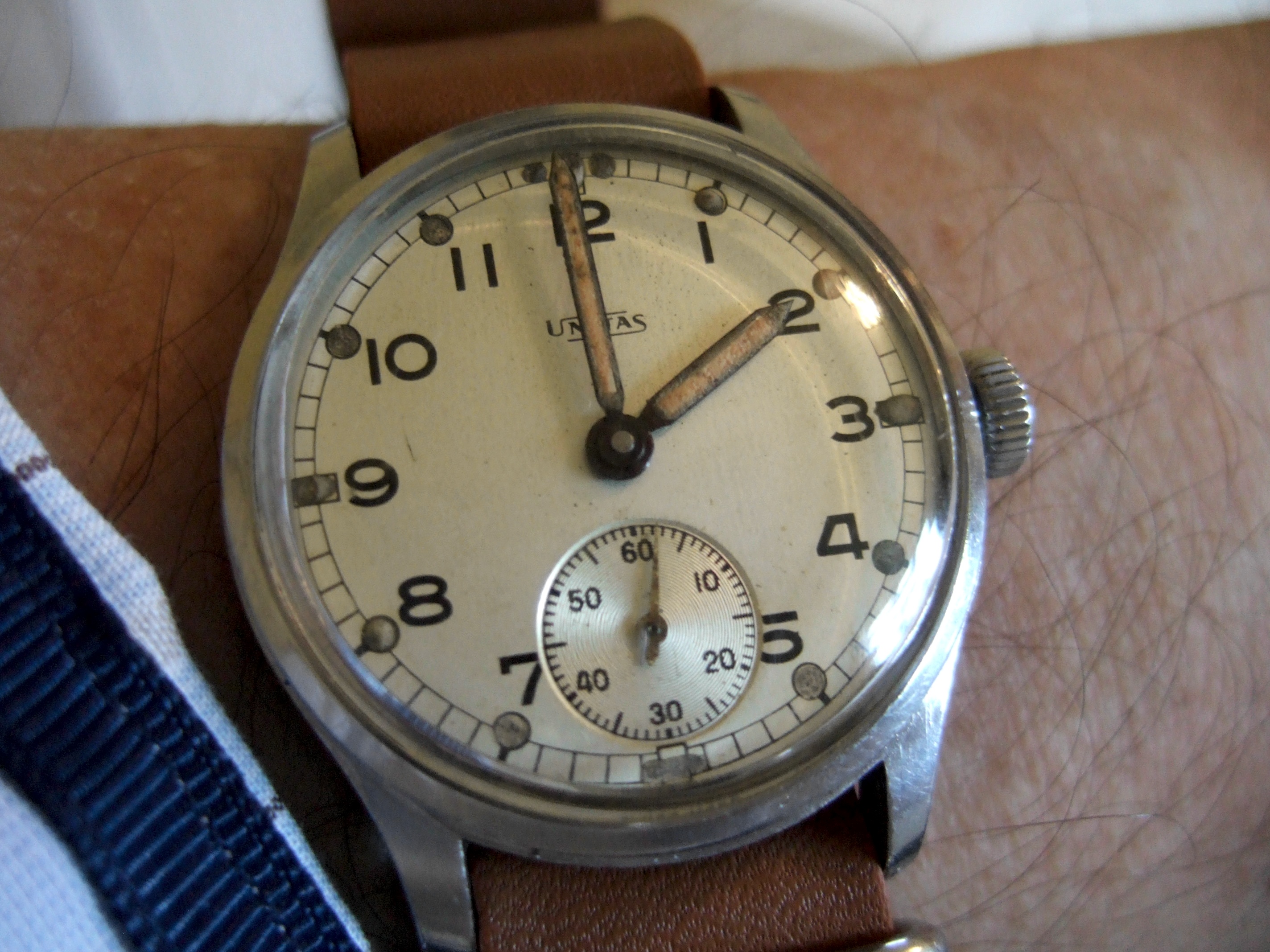 Interesting A.T.P Unitas WW2 watch on eBay - Chat About Watches and The Industry Here
