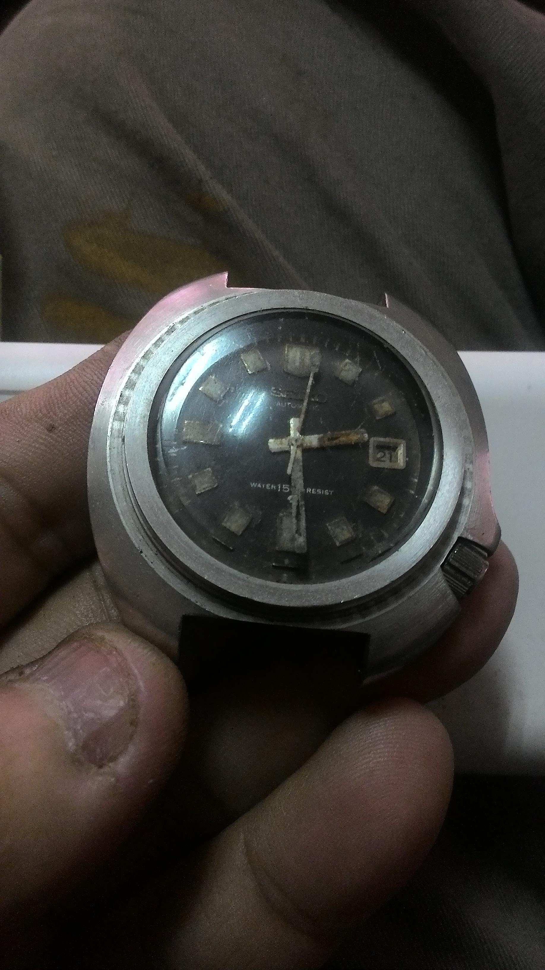 Resurrection ... Seiko 6105-8110 - Your Walkthroughs and Techniques - Watch  Repair Talk