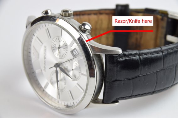 How to remove watch face of Armani AR-2432 - Watch Repairs Help & Advice - Watch  Repair Talk