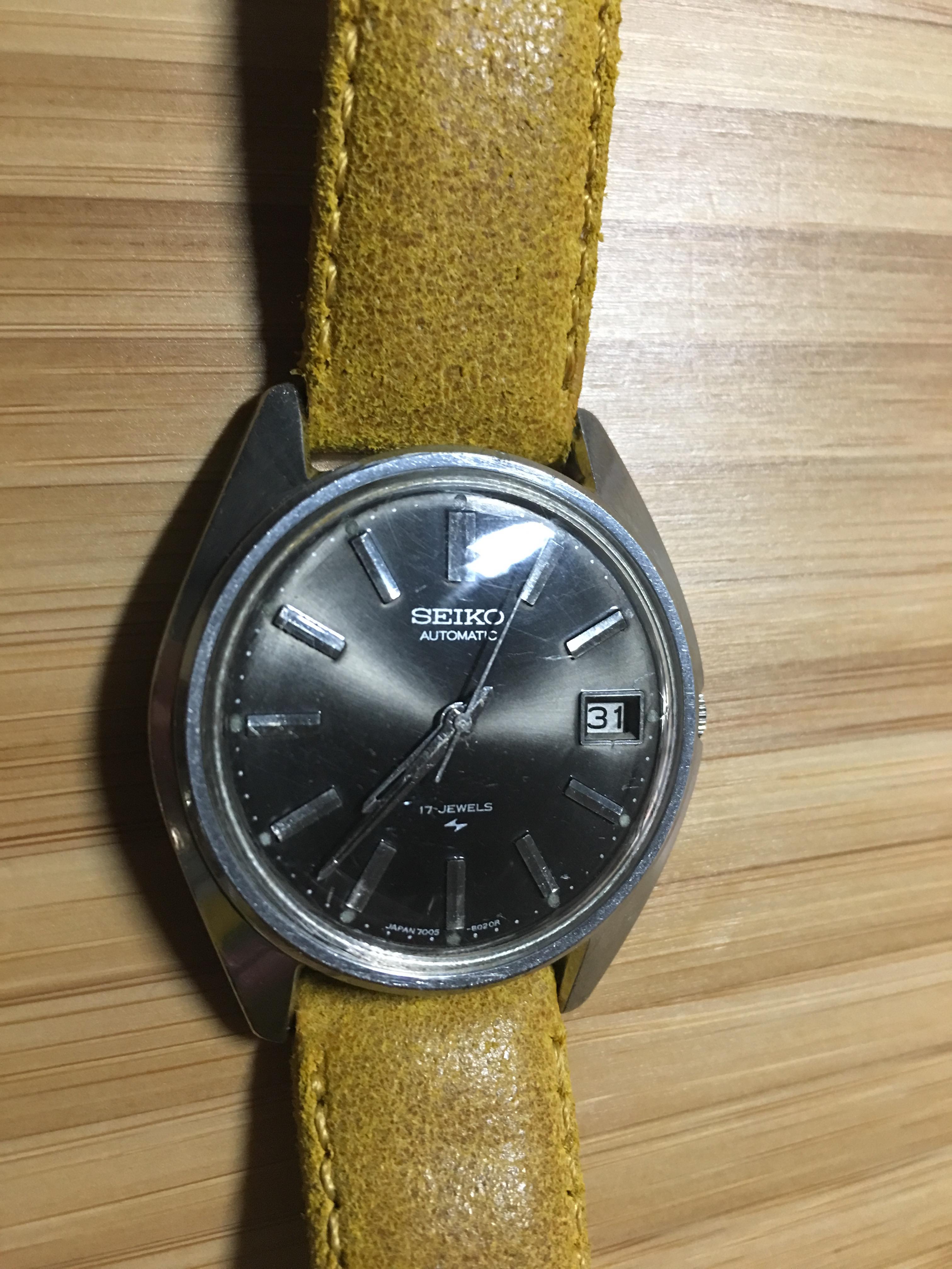 Spare parts seiko 7005-8020 - Watch Repairs Help & Advice - Watch Repair  Talk