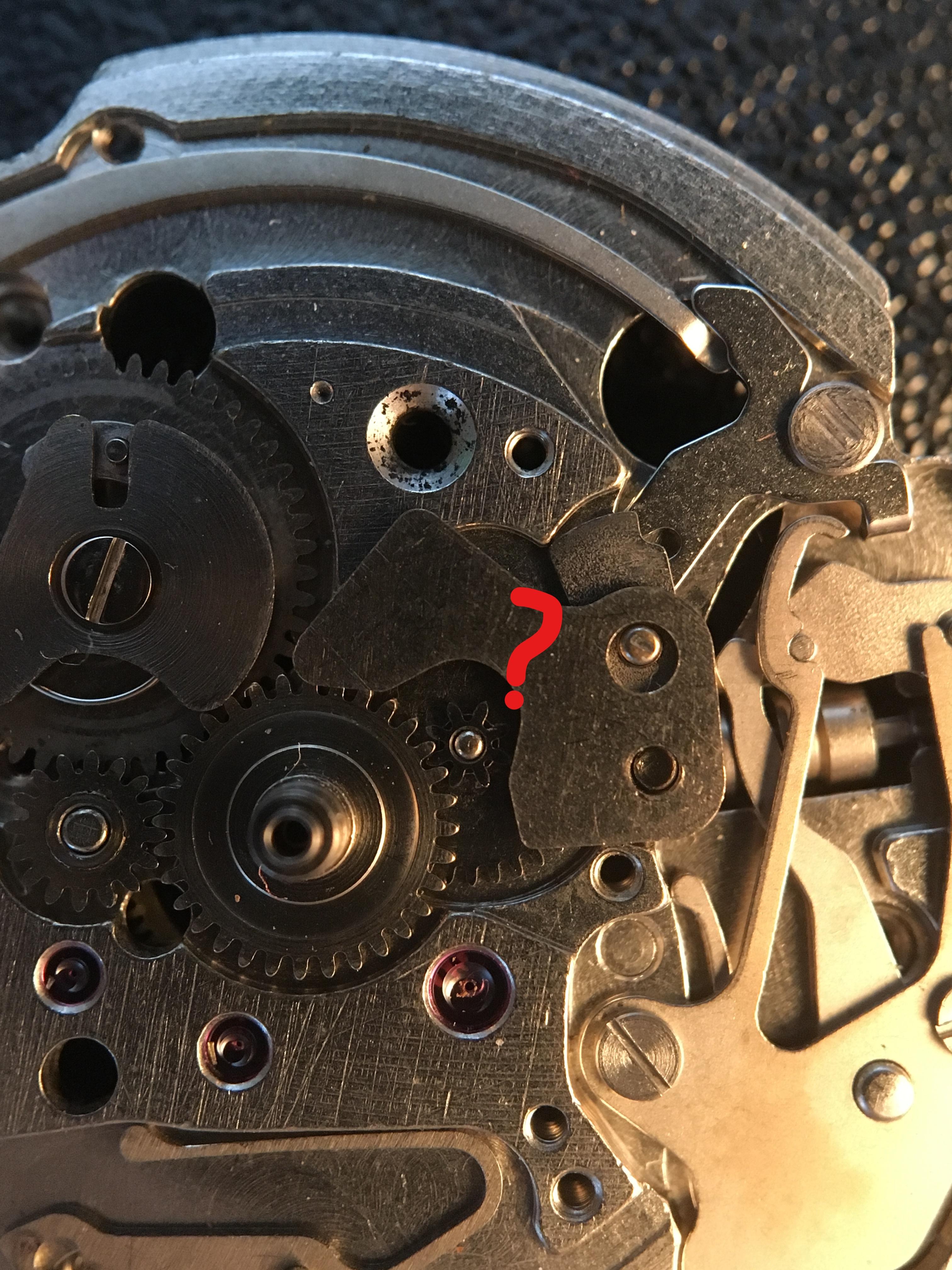 Part placement on seiko 6119A? - Watch Repairs Help & Advice - Watch Repair  Talk