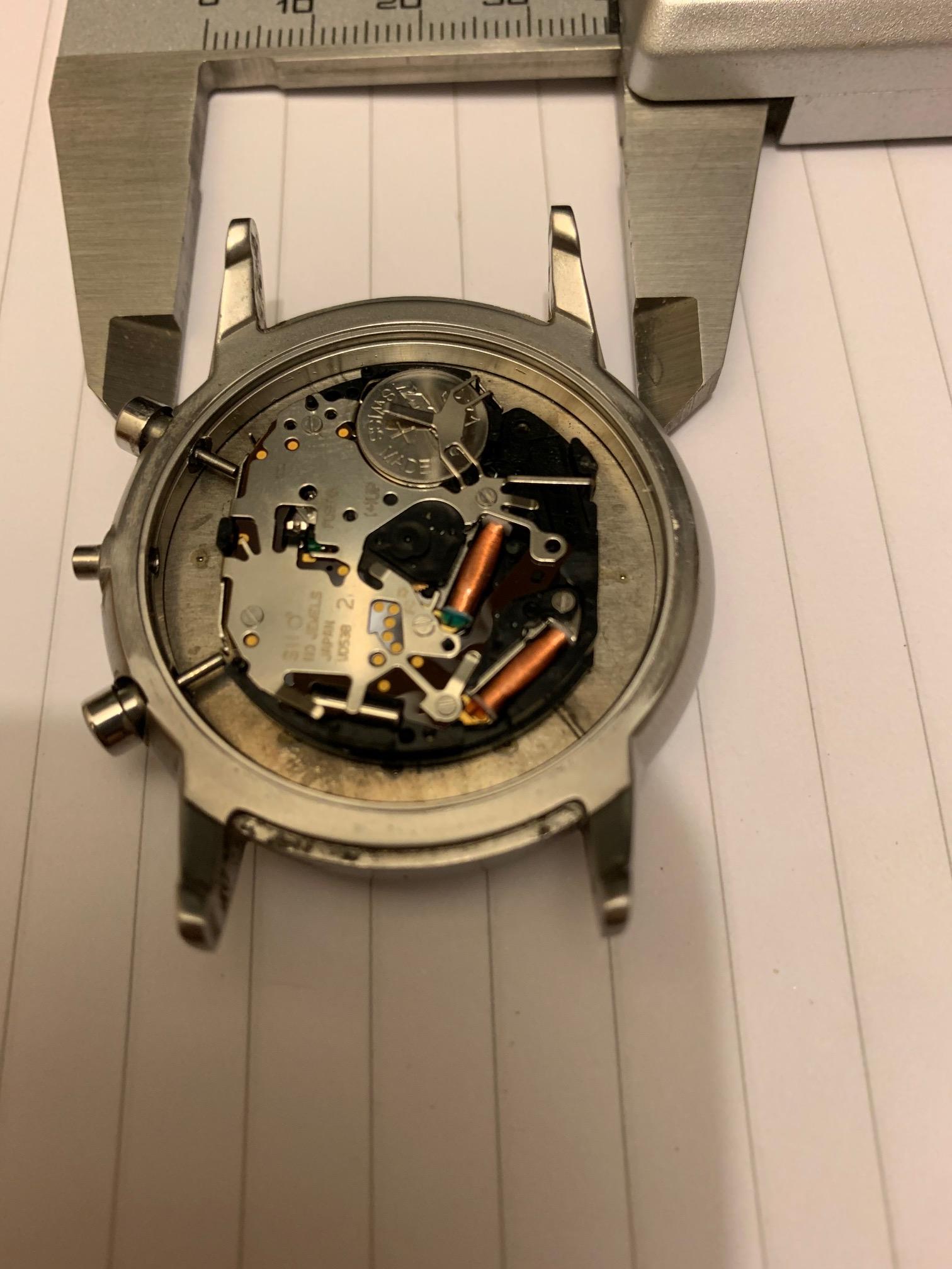 Armani AR2434 crystal change - Watch Repairs Help & Advice - Watch Repair  Talk