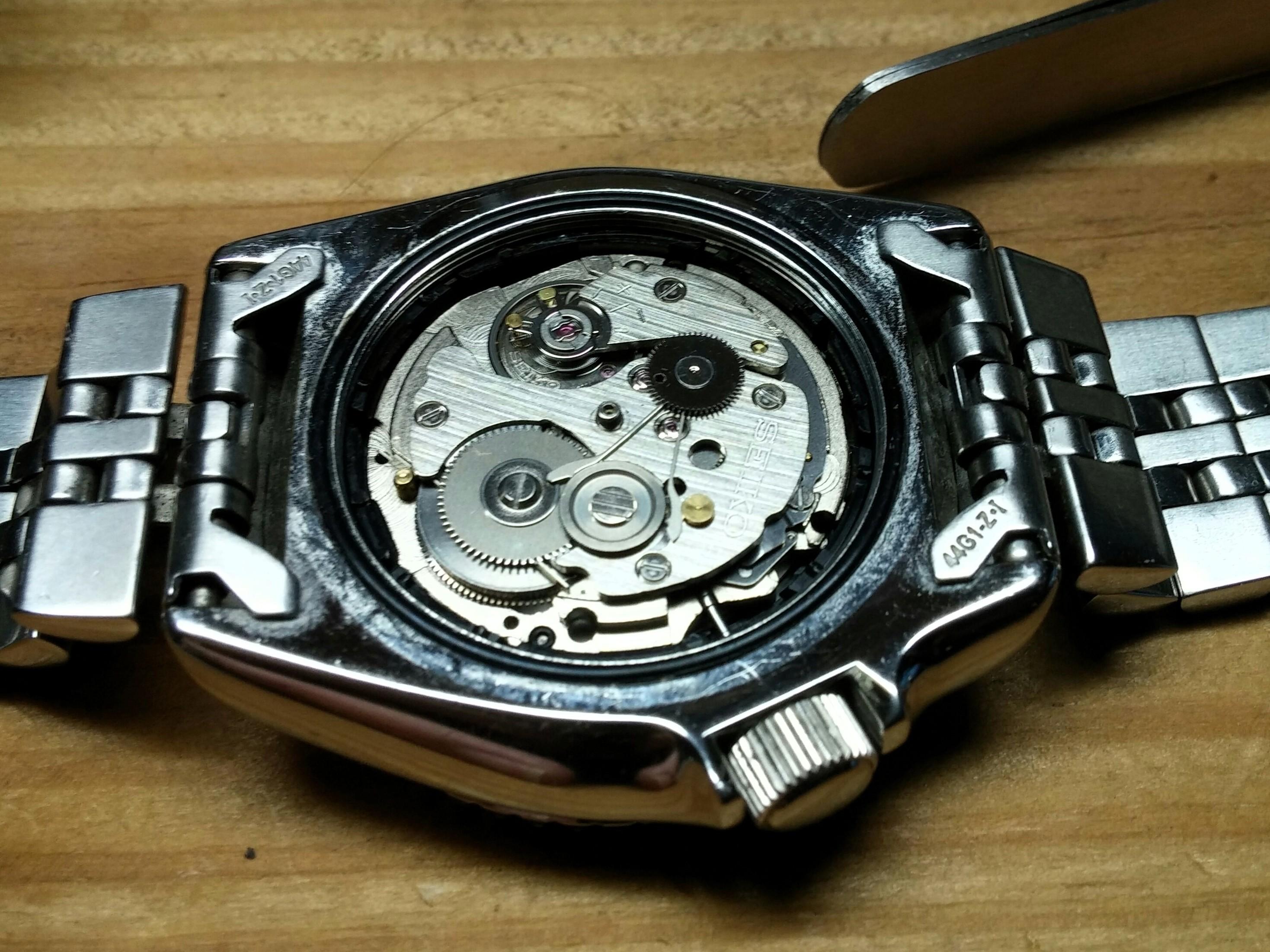 My first repair : Seiko 7S26C Oscillating Weight Failure - Your  Walkthroughs and Techniques - Watch Repair Talk