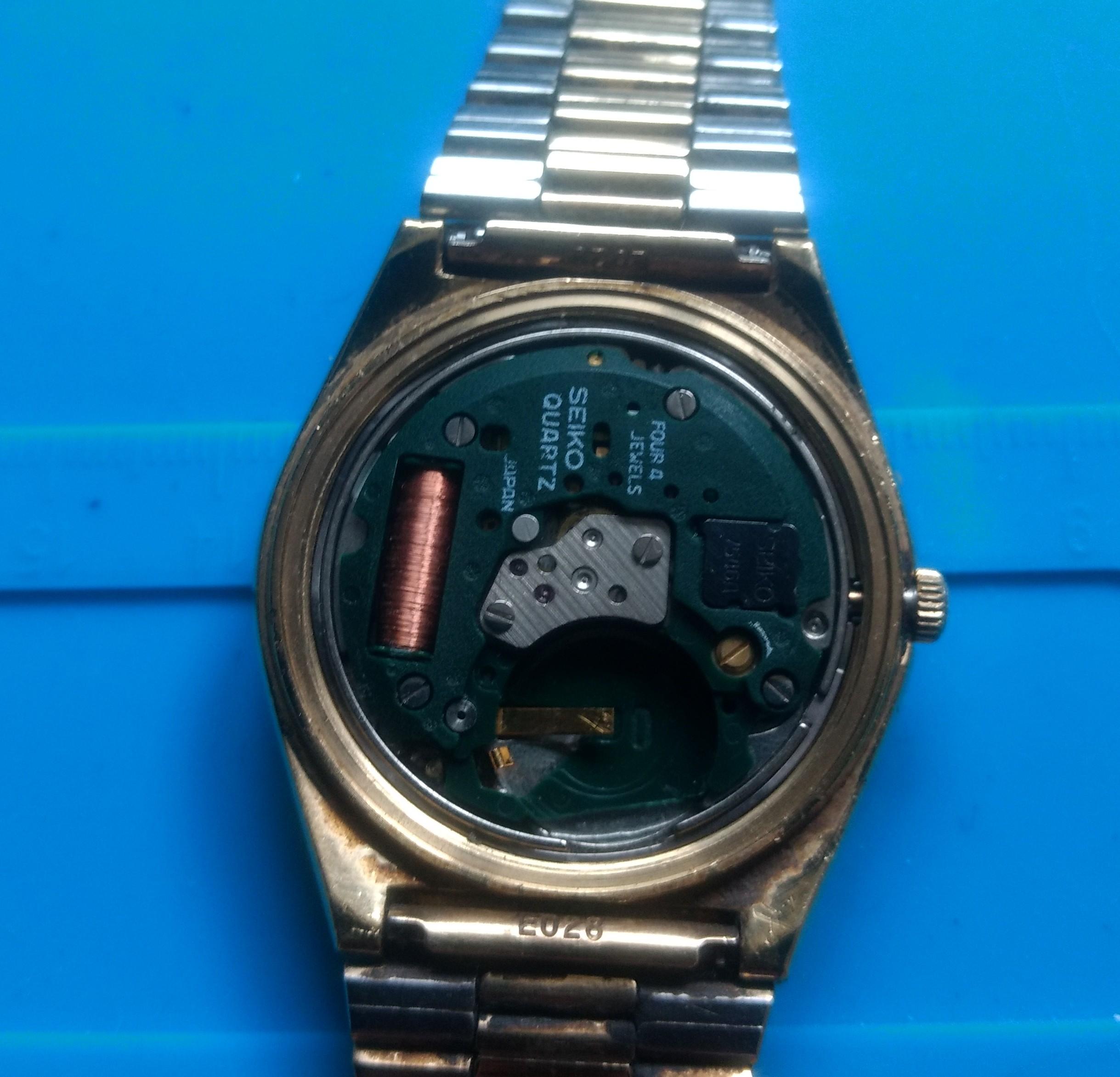 Seiko SQ quartz watch not working - Watch Repairs Help & Advice - Watch  Repair Talk