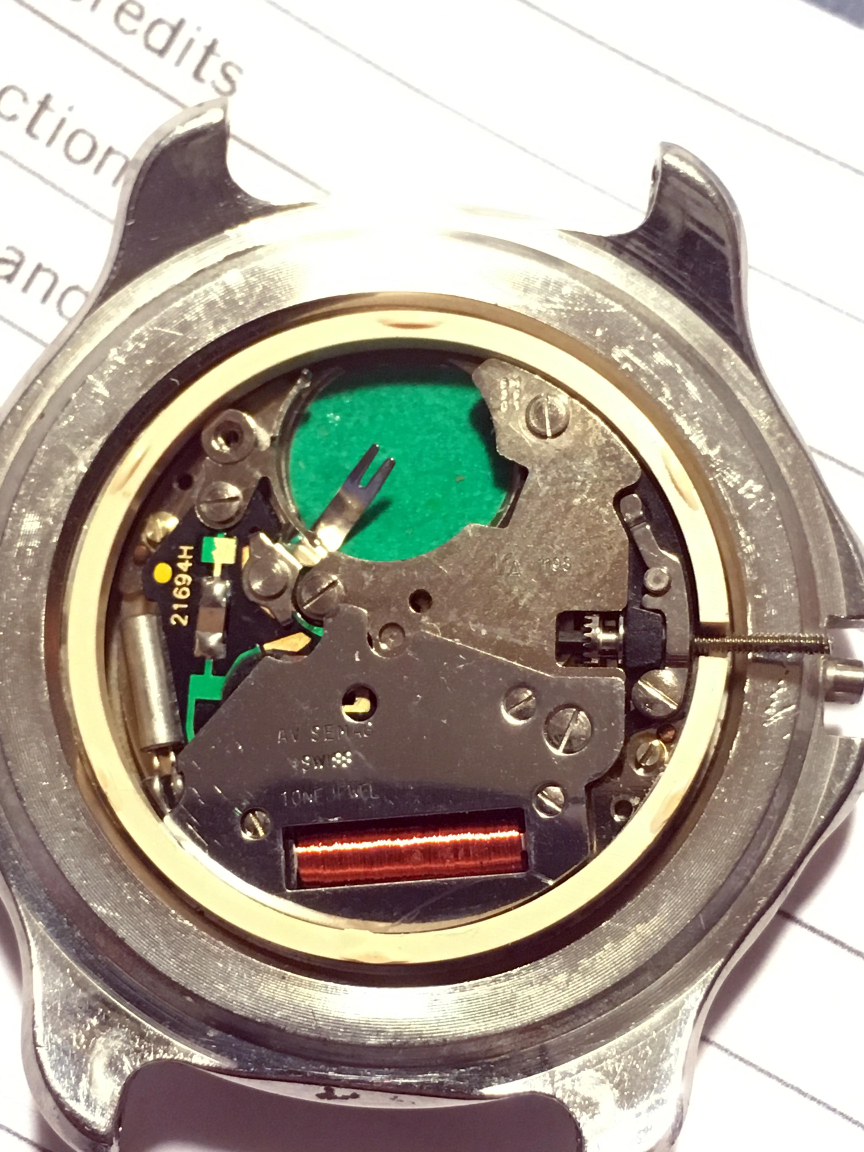 Stem removal on a Swiss army watch - Watch Repairs Help & Advice - Watch  Repair Talk