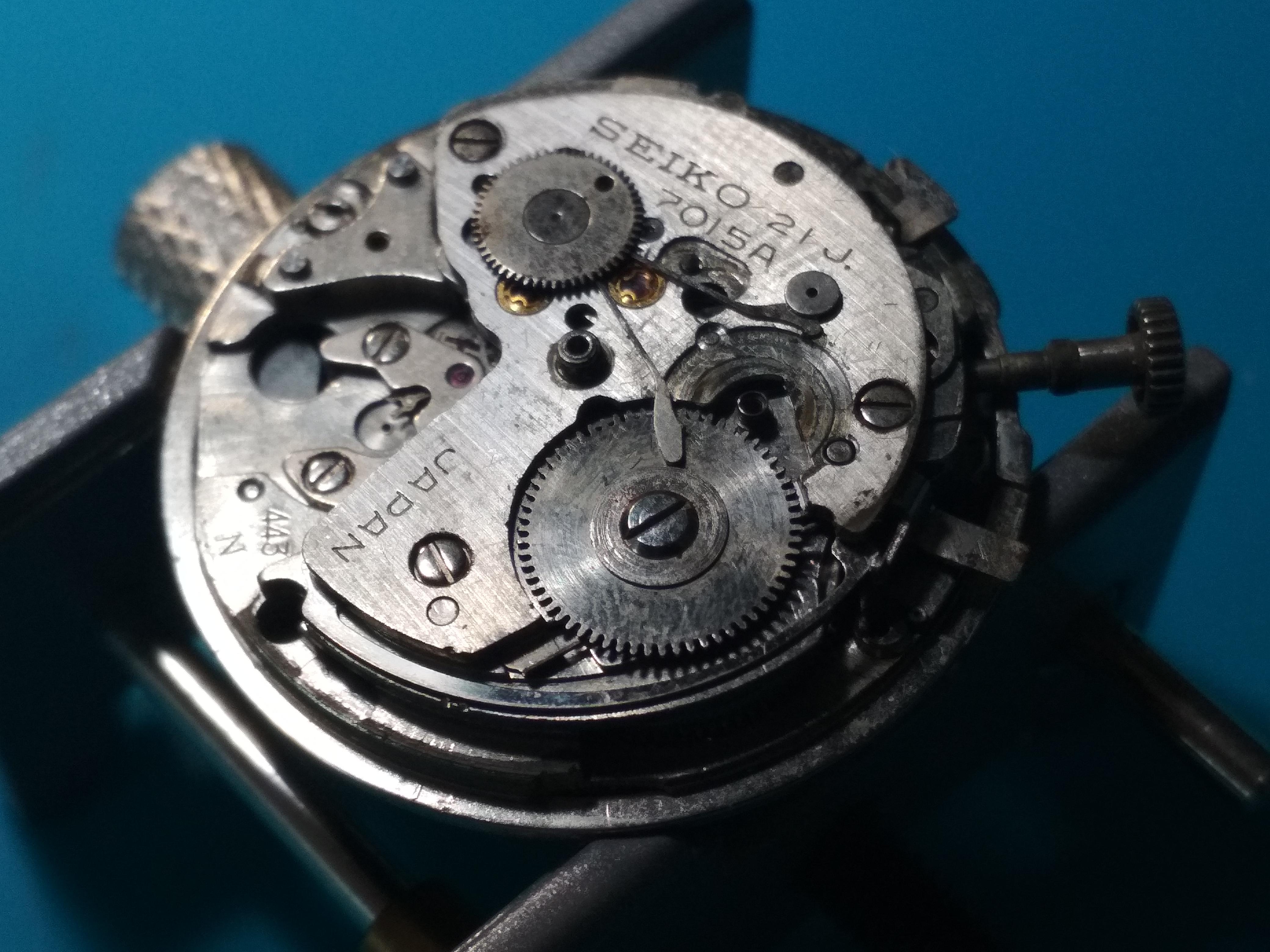 Seiko 7015-8000 restoration project - Your Walkthroughs and Techniques -  Watch Repair Talk