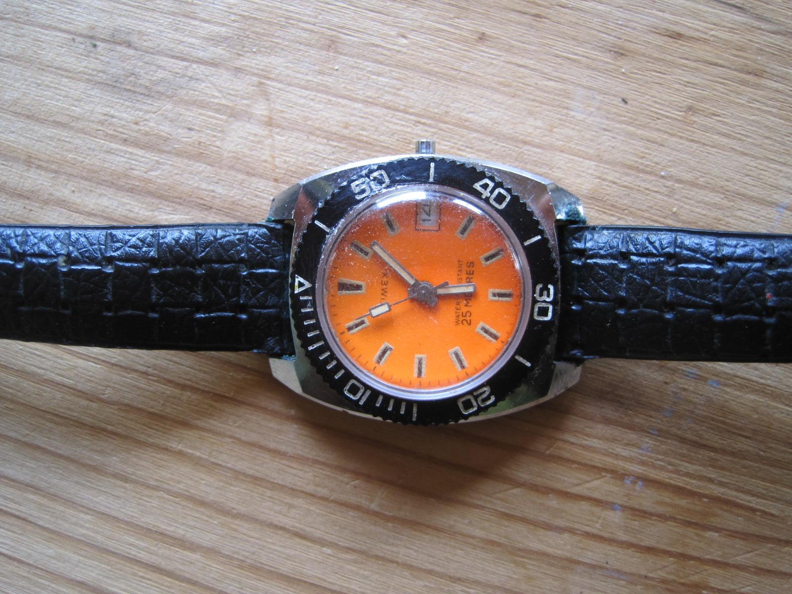 Advice needed to get old Timex Diver running again. - Watch Repairs Help &  Advice - Watch Repair Talk