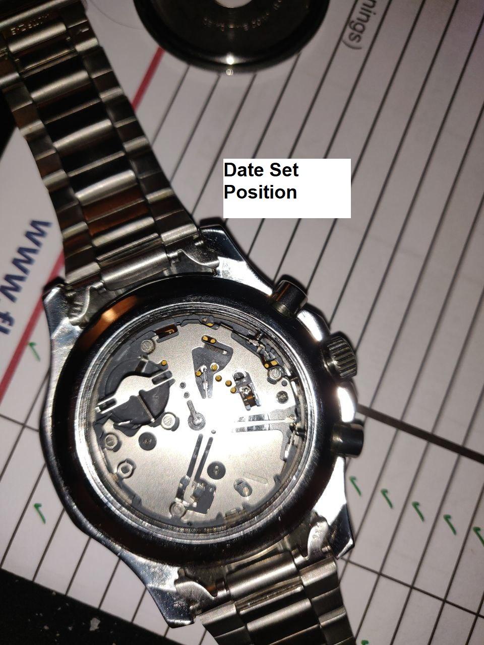 Seiko 6t63 can't set time - Watch Repairs Help & Advice - Watch Repair Talk