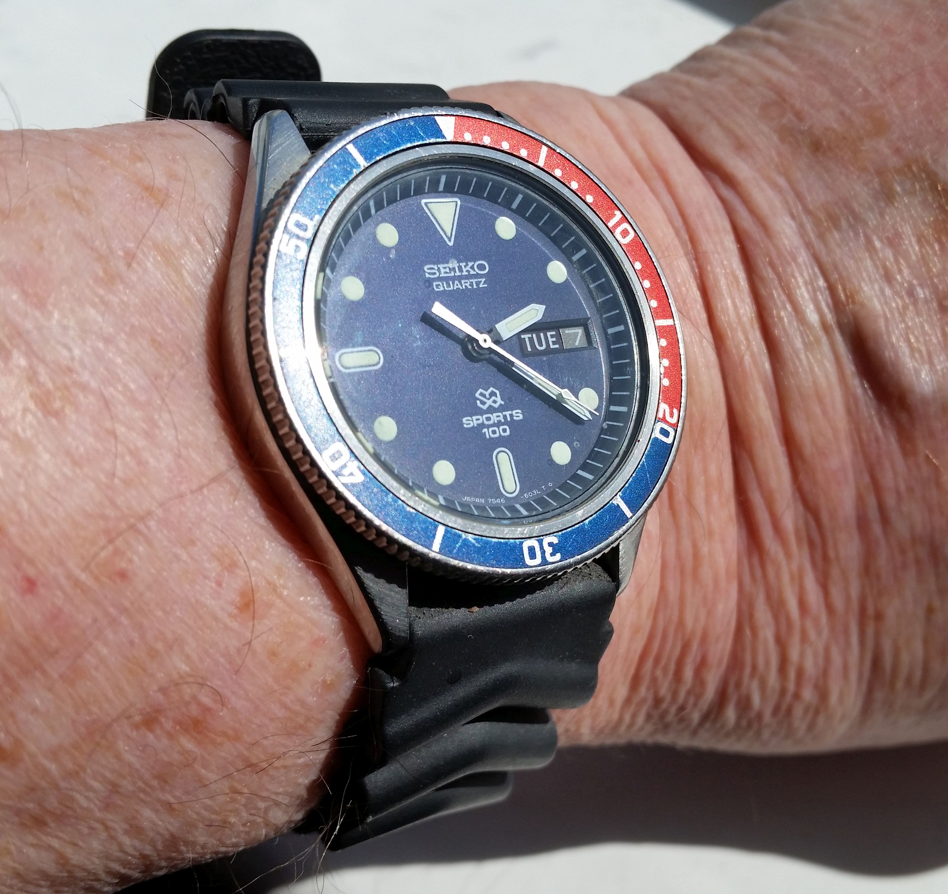 Seiko SQ Sports 100 - how to service - Watch Repairs Help & Advice - Watch  Repair Talk