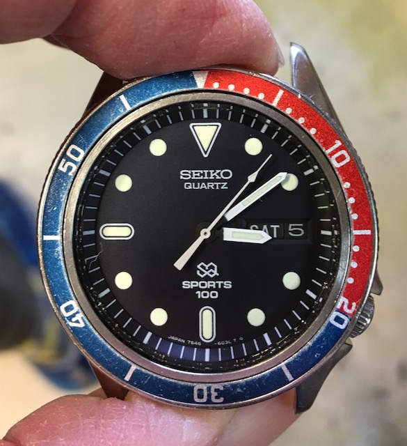 Seiko SQ Sports 100 - how to service - Watch Repairs Help & Advice - Watch  Repair Talk