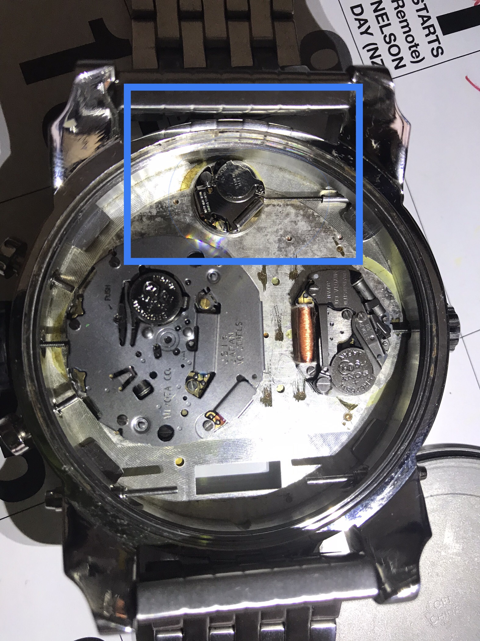 gewelddadig Detecteerbaar hoofdstuk Replacing Diesel Watch Battery DZ7260 - Watch Repairs Help & Advice - Watch  Repair Talk