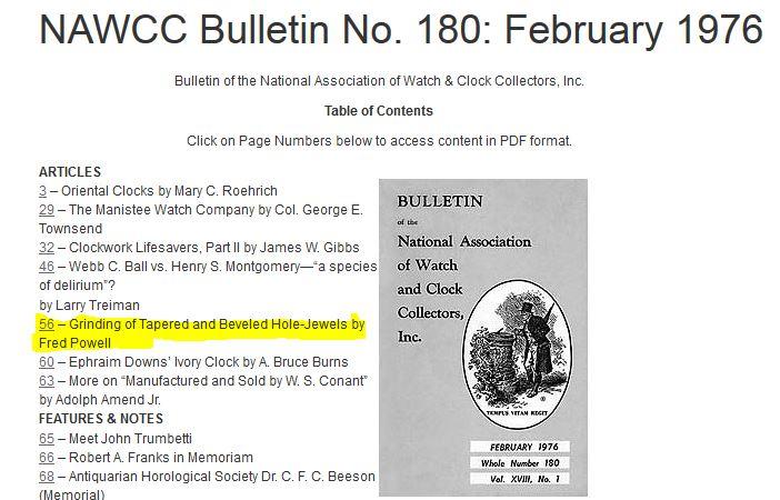 NAWCC Bulletin No. 180 February 1976  page 56 modifying jewels to burnish in.JPG