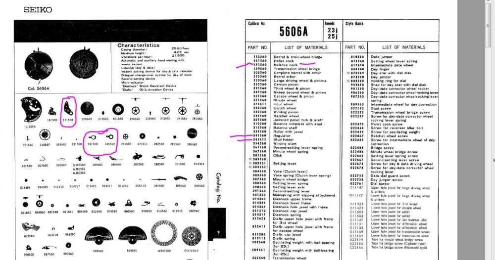 Seiko 5606 independent regulator stud balance bridge.JPG