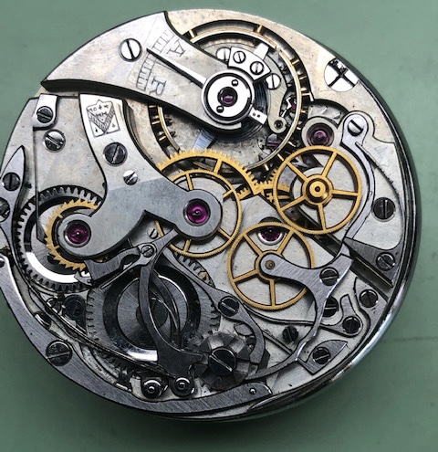 ID this vintage H Moser chronograph caliber - Identify This Movement or ...
