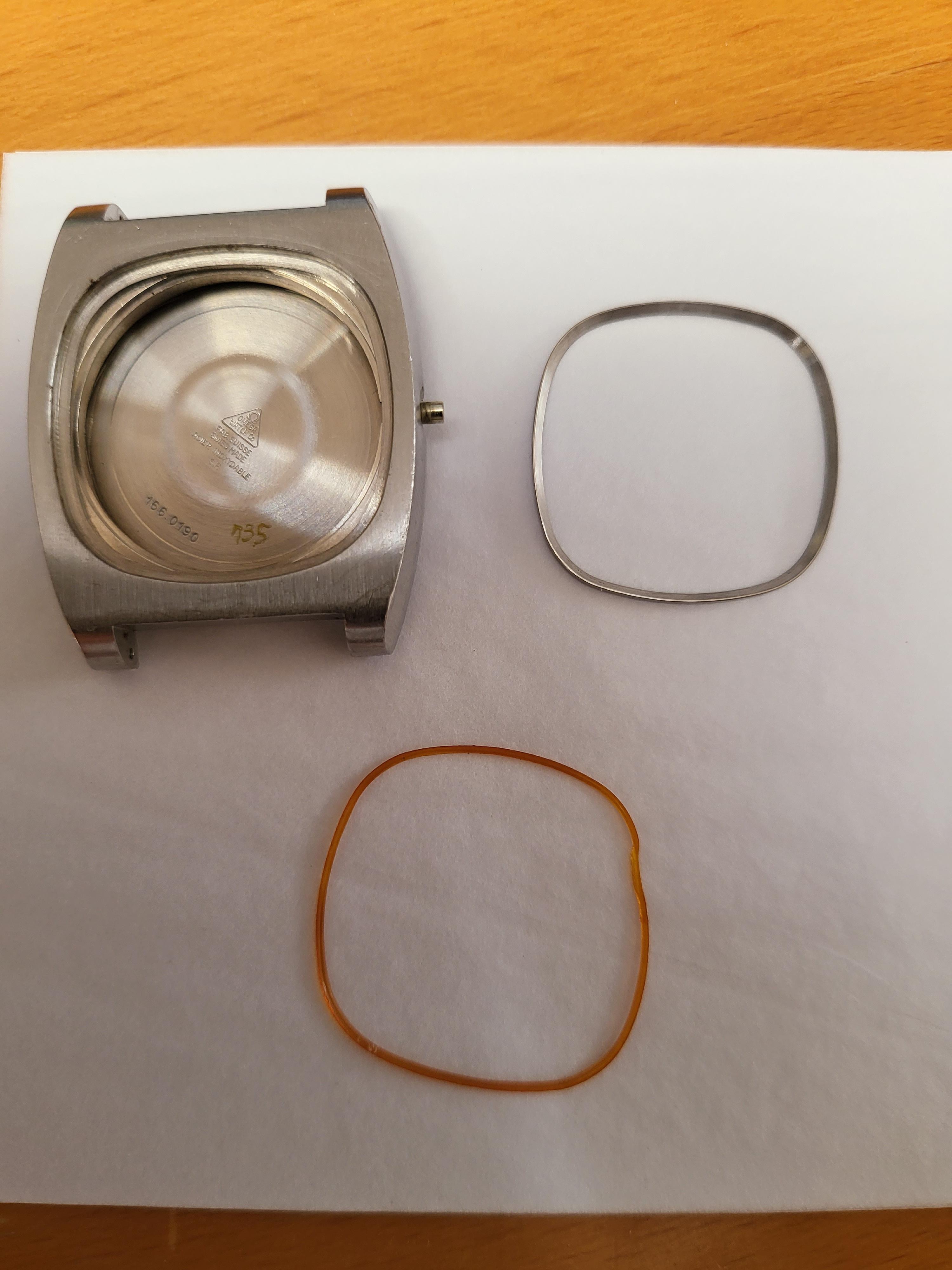 Crystal for Omega 166.0190 - Watch Parts, Sourcing Parts 
