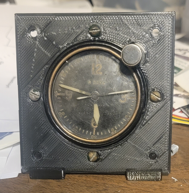 Wittnauer A-11 8-day aircraft clock--letdown? - All Things Clocks ...