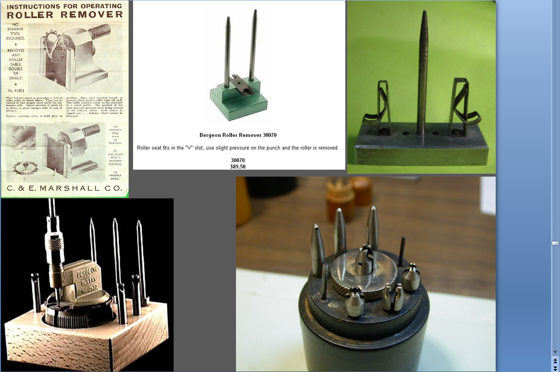 Staking Tool Set Of 50 Punches & 10 Stakes Bergeon 15285-B New - HS762