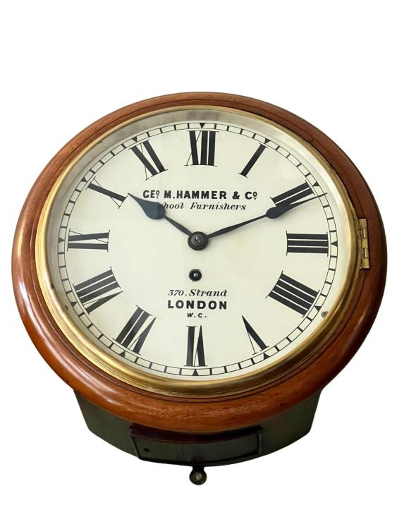 Mahogany-Single-Fusee-1022-George-M-Hammer-Dial-Clock2.jpg